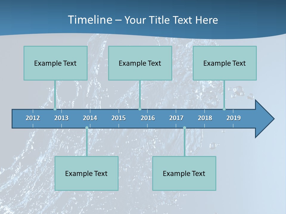 Splash Of Water PowerPoint Template
