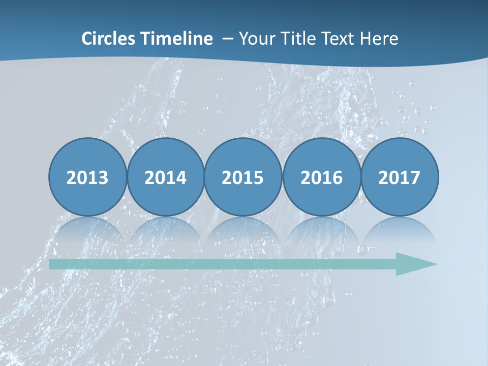 Splash Of Water PowerPoint Template