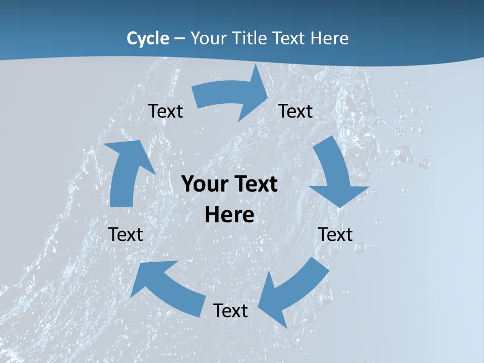 Splash Of Water PowerPoint Template
