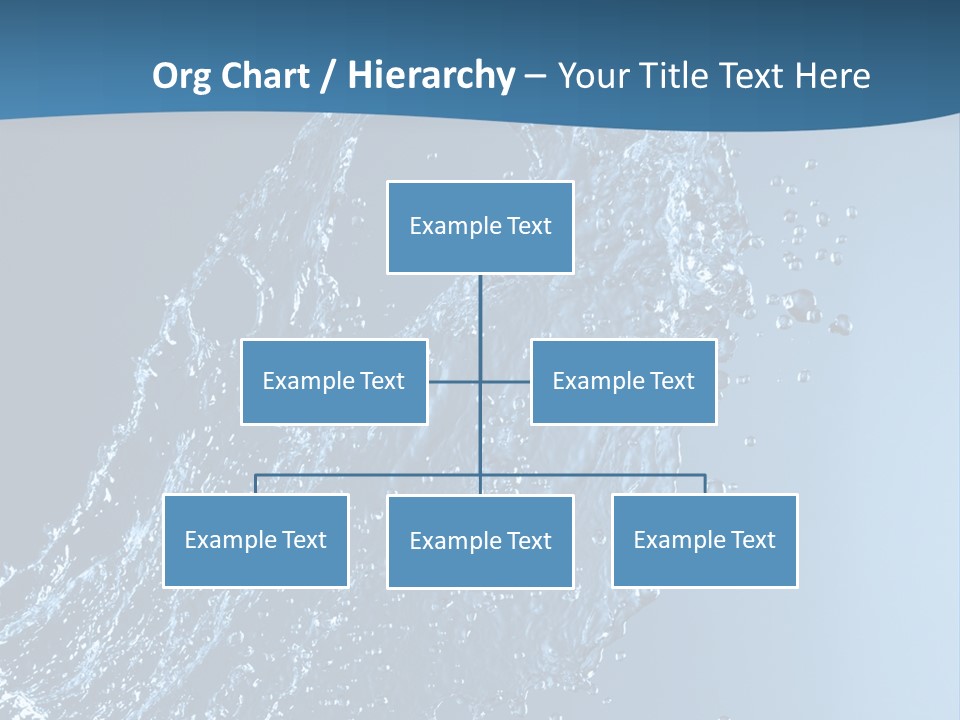 Splash Of Water PowerPoint Template