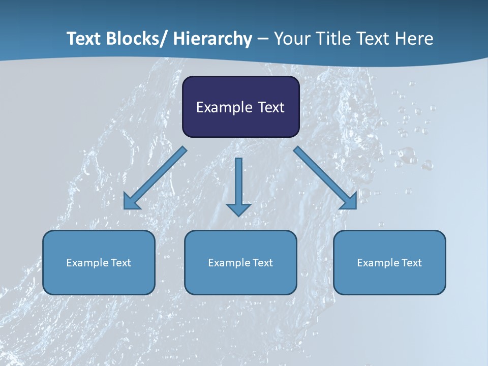 Splash Of Water PowerPoint Template