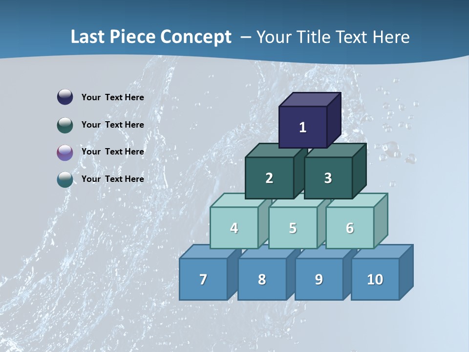 Splash Of Water PowerPoint Template