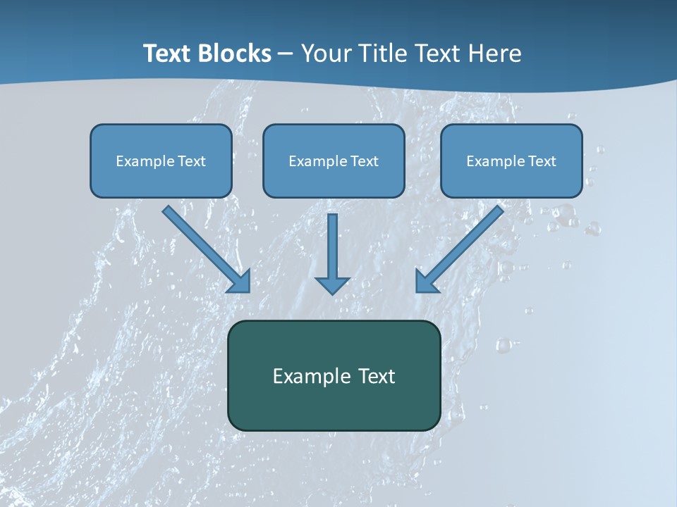 Splash Of Water PowerPoint Template