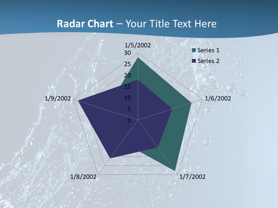 Splash Of Water PowerPoint Template
