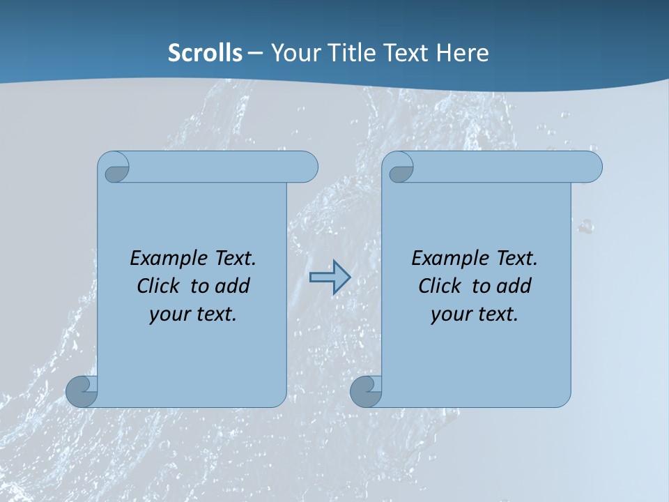 Splash Of Water PowerPoint Template