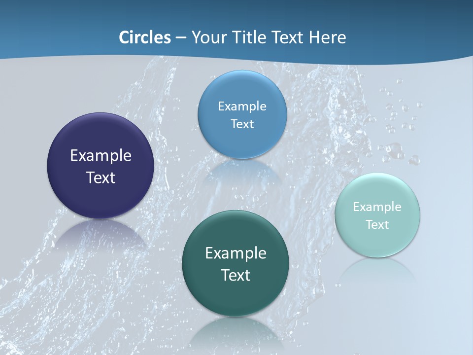 Splash Of Water PowerPoint Template