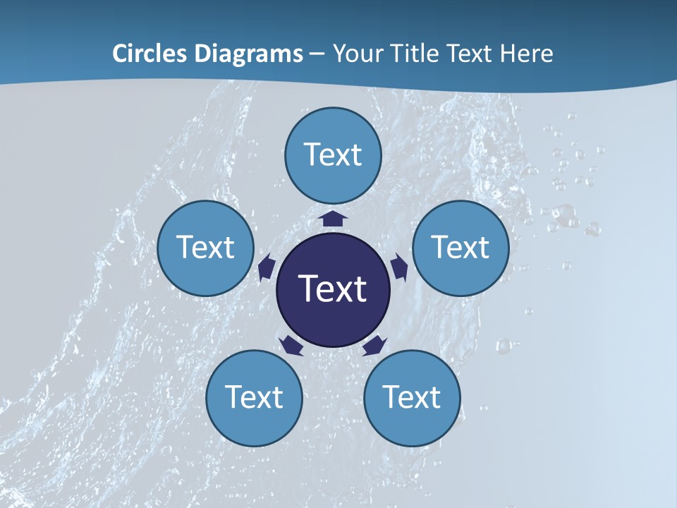 Splash Of Water PowerPoint Template