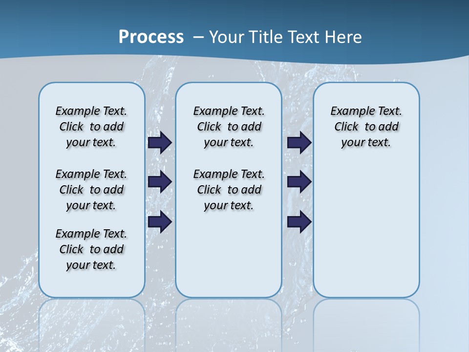 Splash Of Water PowerPoint Template