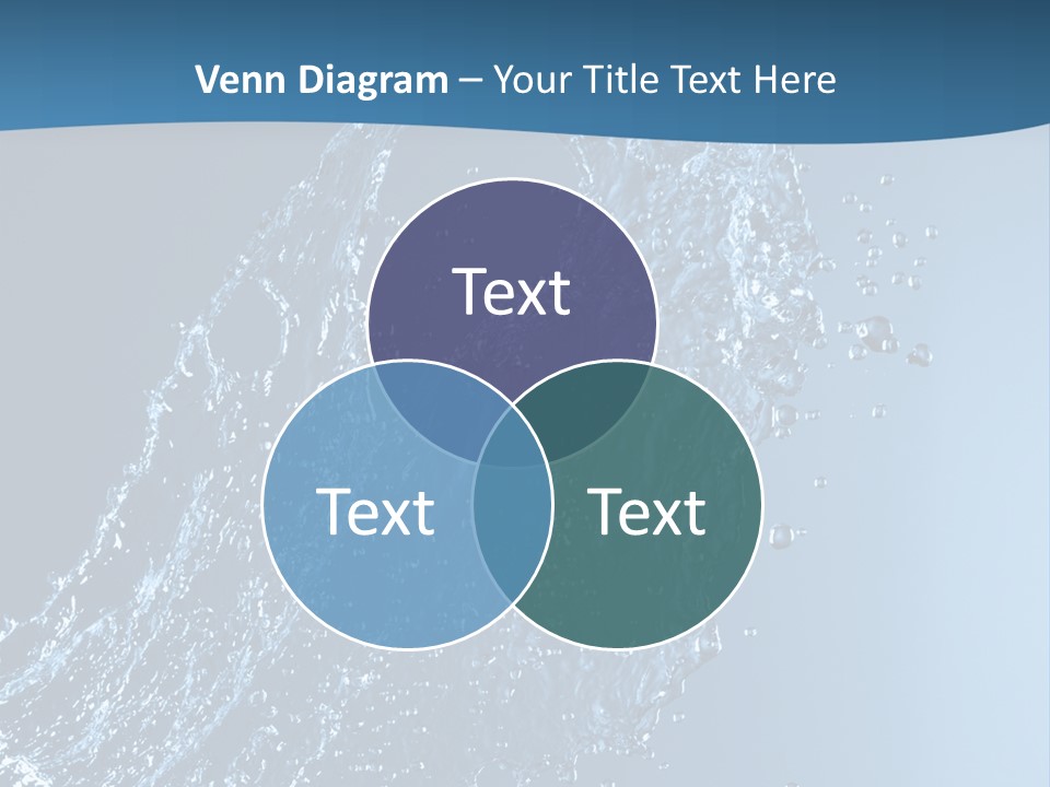 Splash Of Water PowerPoint Template