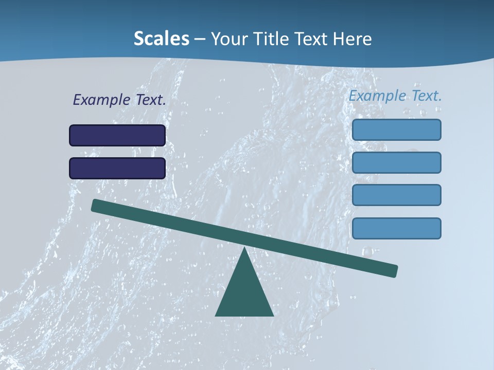 Splash Of Water PowerPoint Template