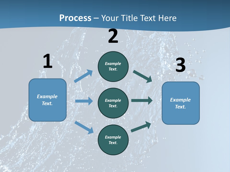 Splash Of Water PowerPoint Template