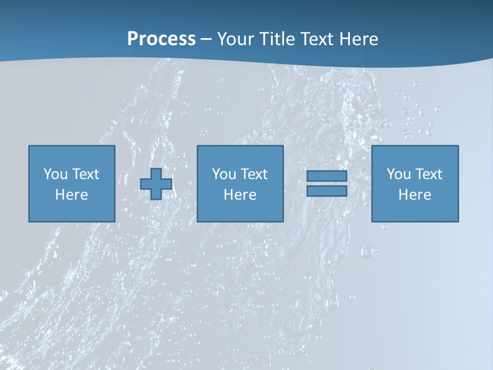 Splash Of Water PowerPoint Template
