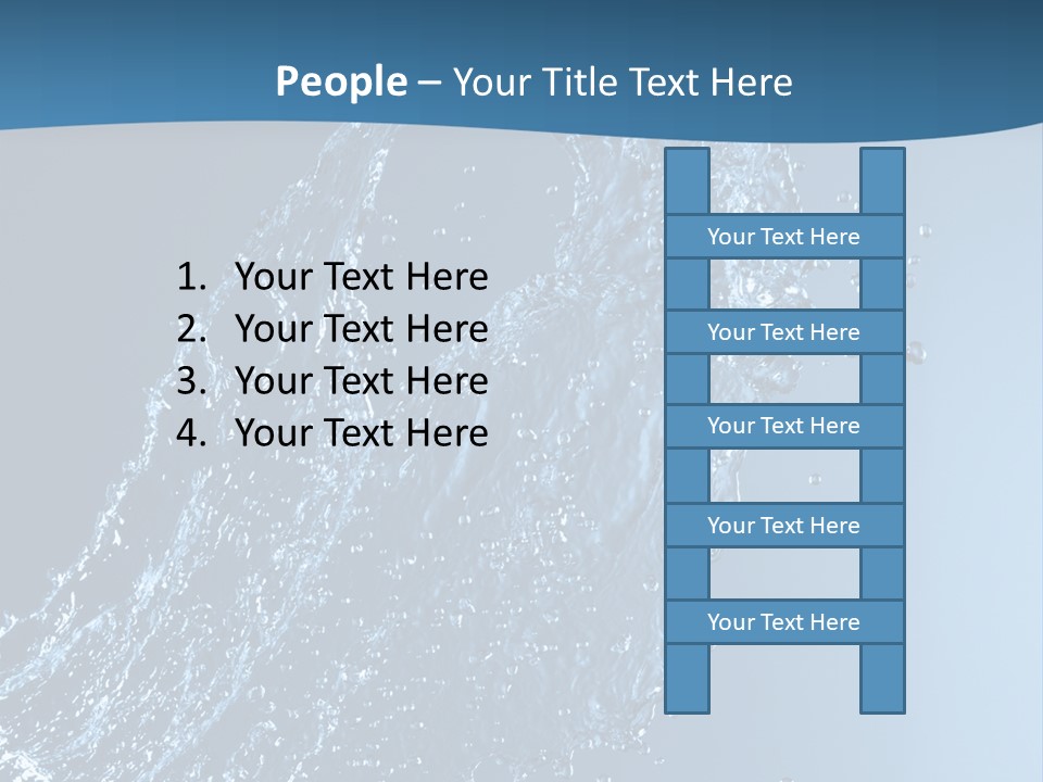 Splash Of Water PowerPoint Template