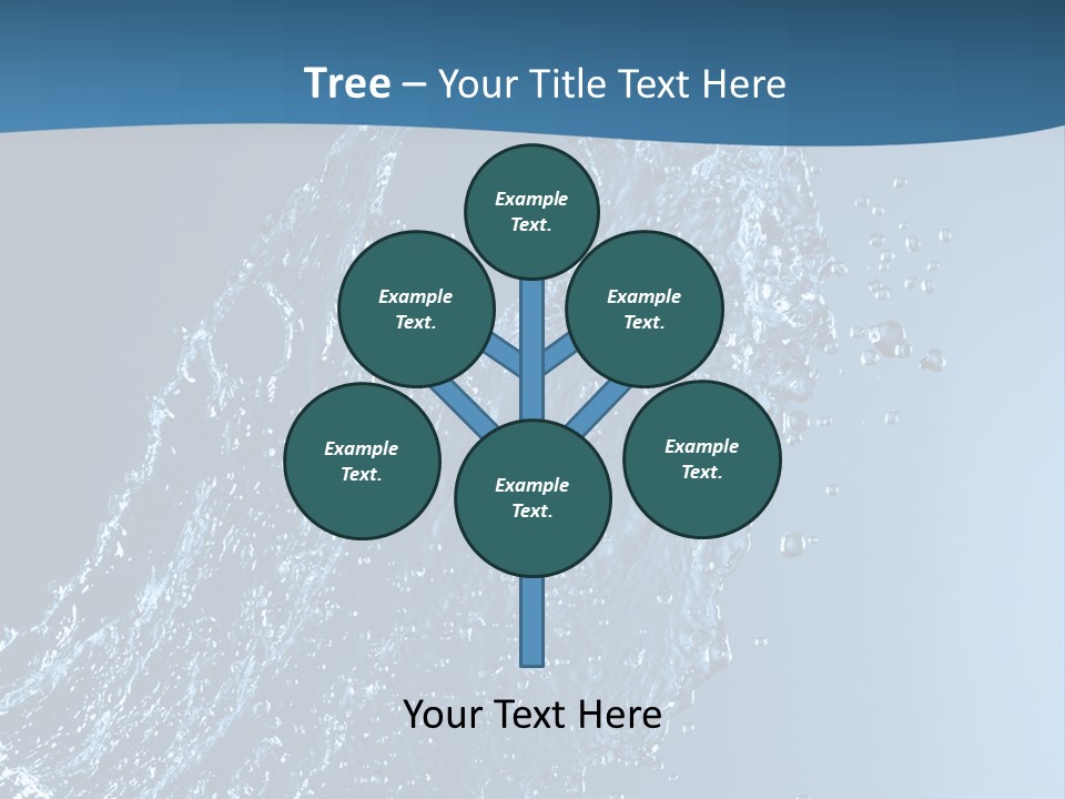 Splash Of Water PowerPoint Template