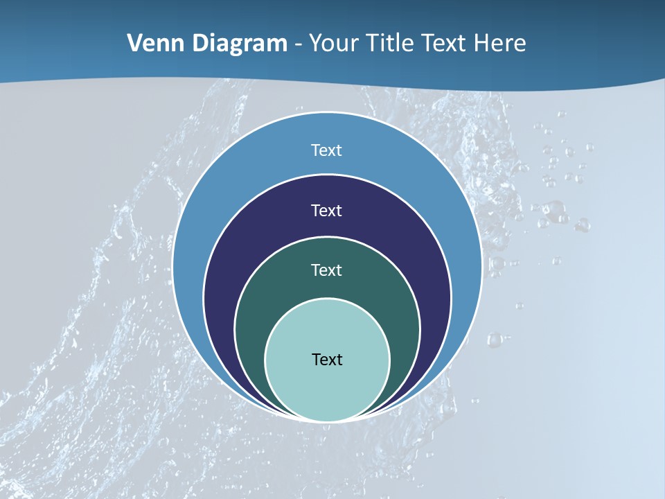 Splash Of Water PowerPoint Template
