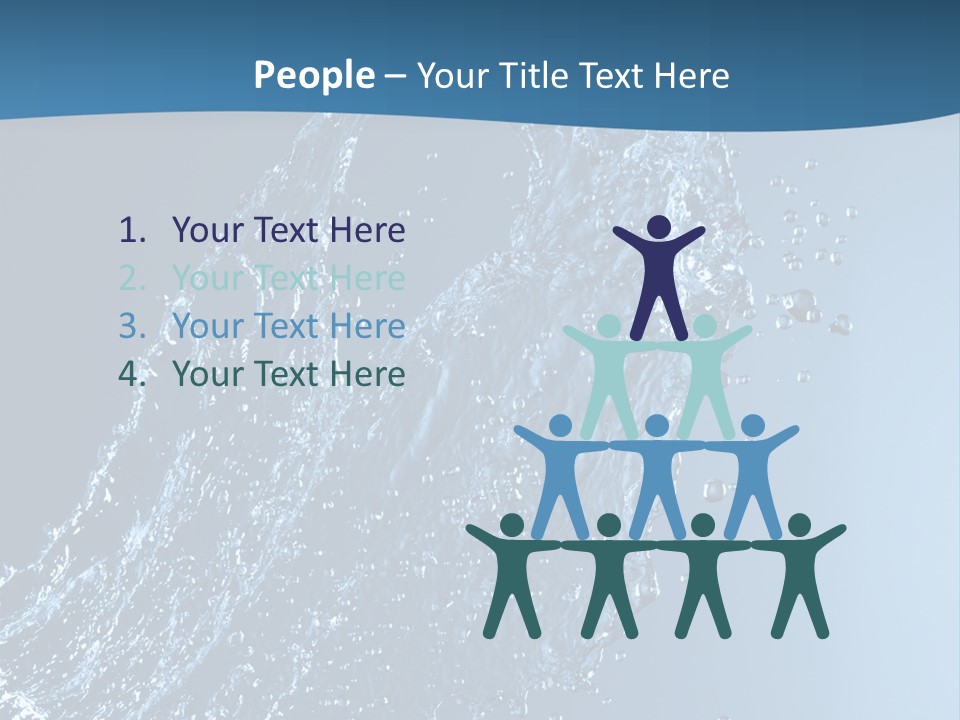 Splash Of Water PowerPoint Template