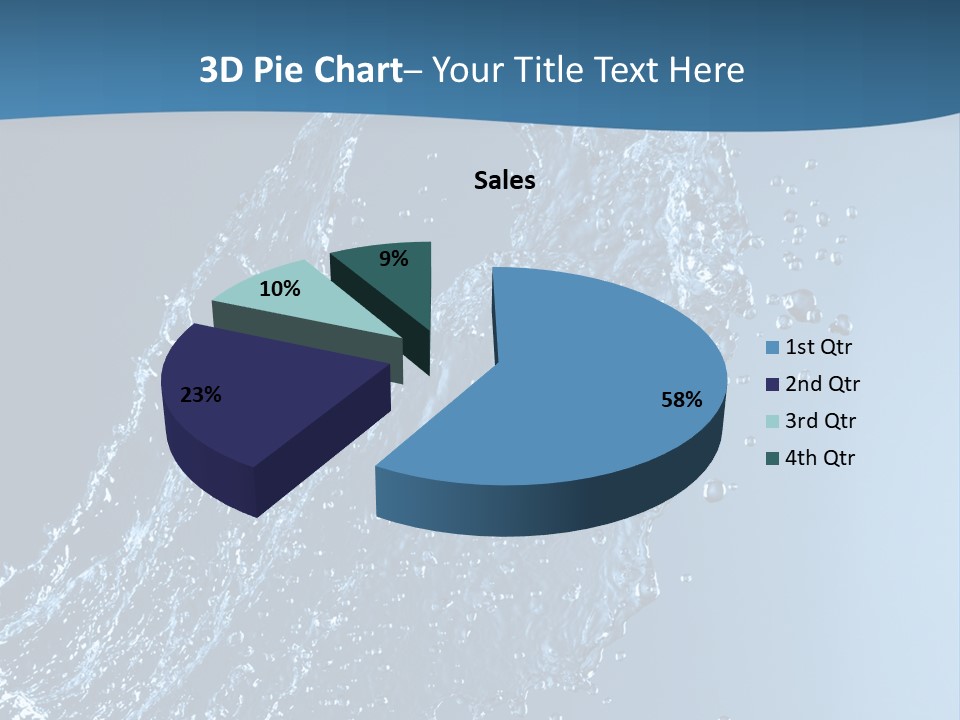 Splash Of Water PowerPoint Template