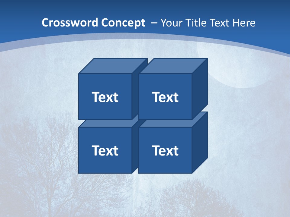 Crescent Hallows Landscape PowerPoint Template