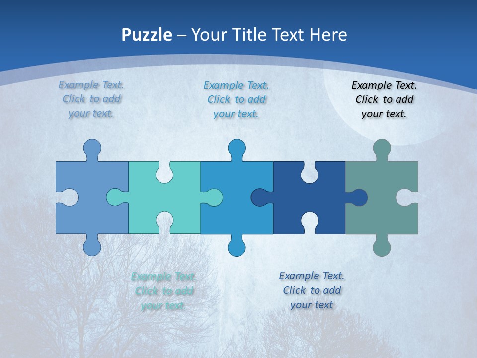 Crescent Hallows Landscape PowerPoint Template