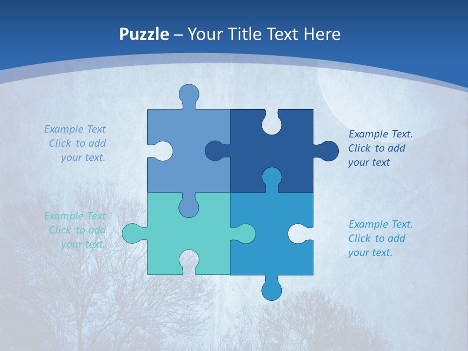 Crescent Hallows Landscape PowerPoint Template