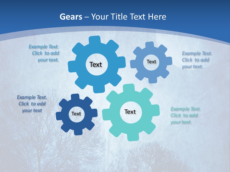 Crescent Hallows Landscape PowerPoint Template