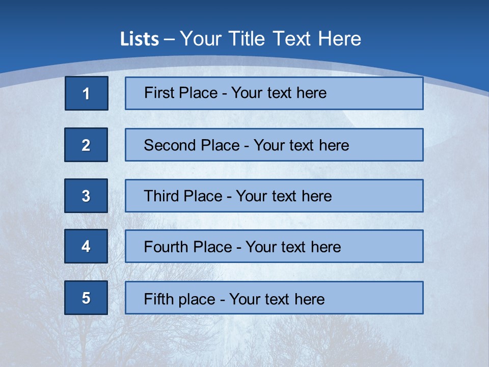 Crescent Hallows Landscape PowerPoint Template