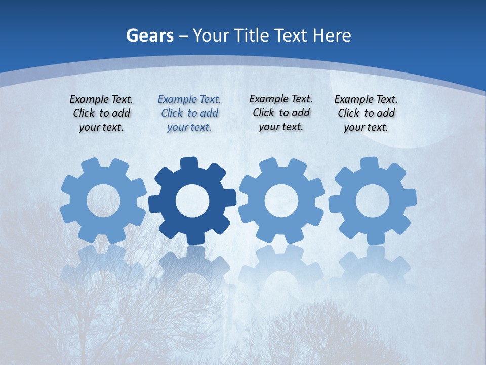 Crescent Hallows Landscape PowerPoint Template