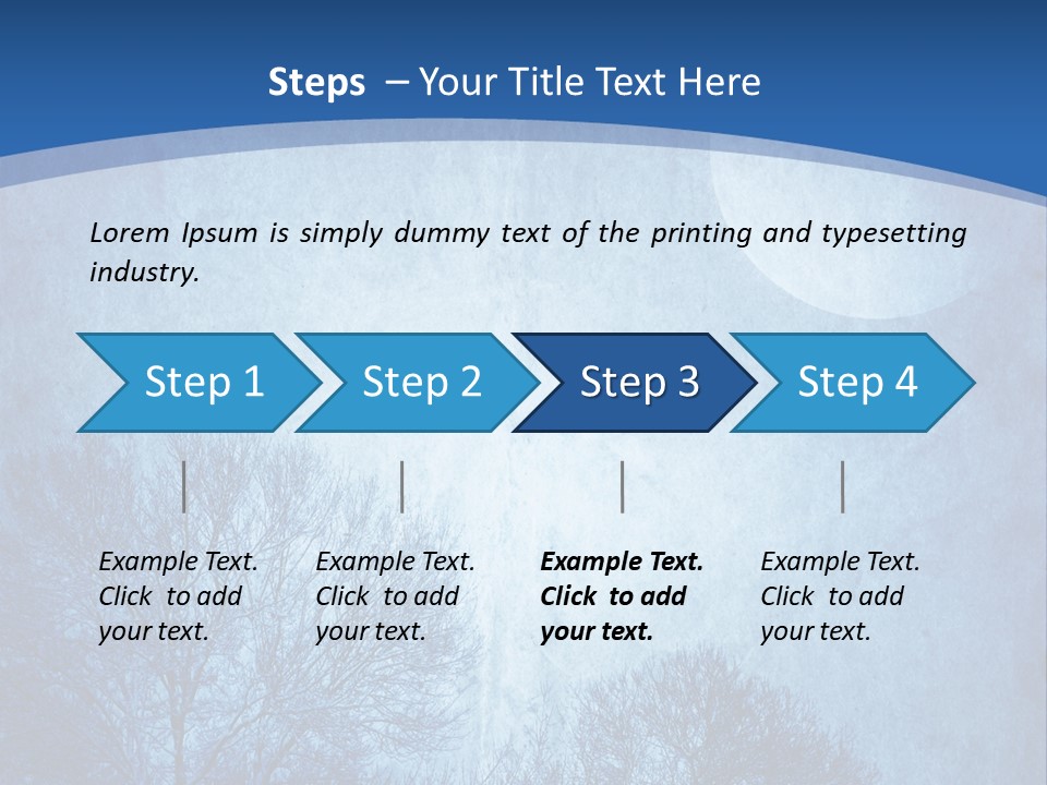Crescent Hallows Landscape PowerPoint Template