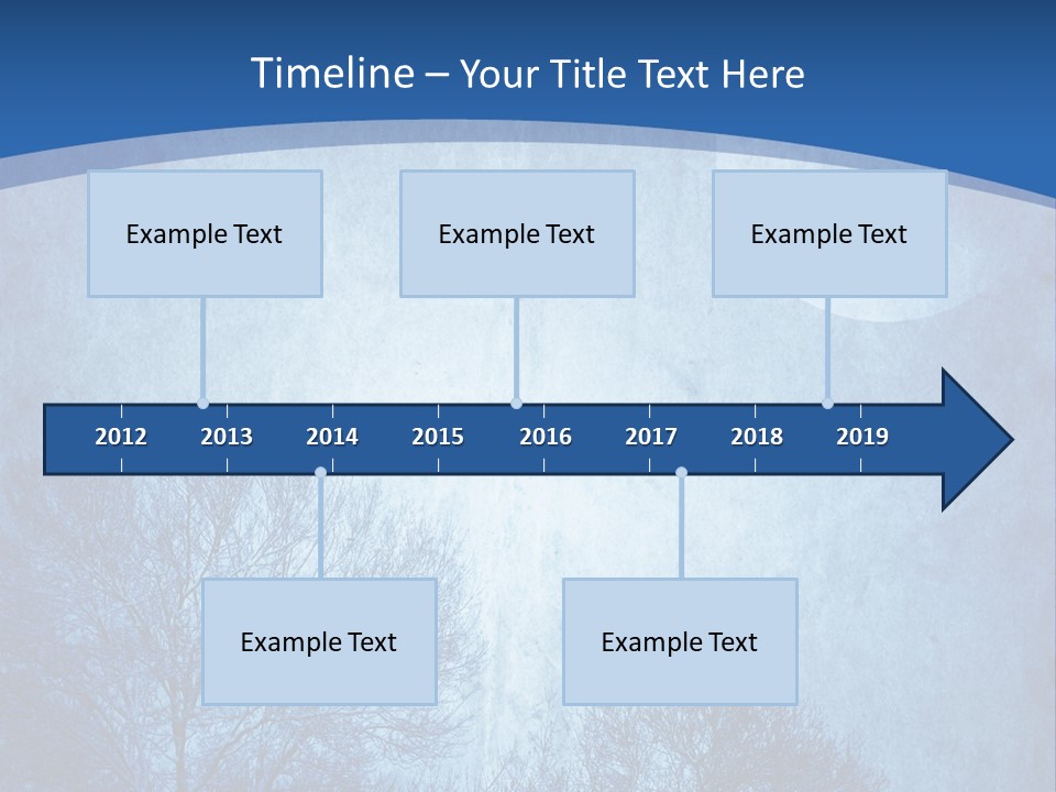 Crescent Hallows Landscape PowerPoint Template