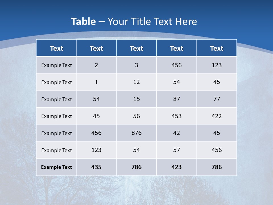 Crescent Hallows Landscape PowerPoint Template