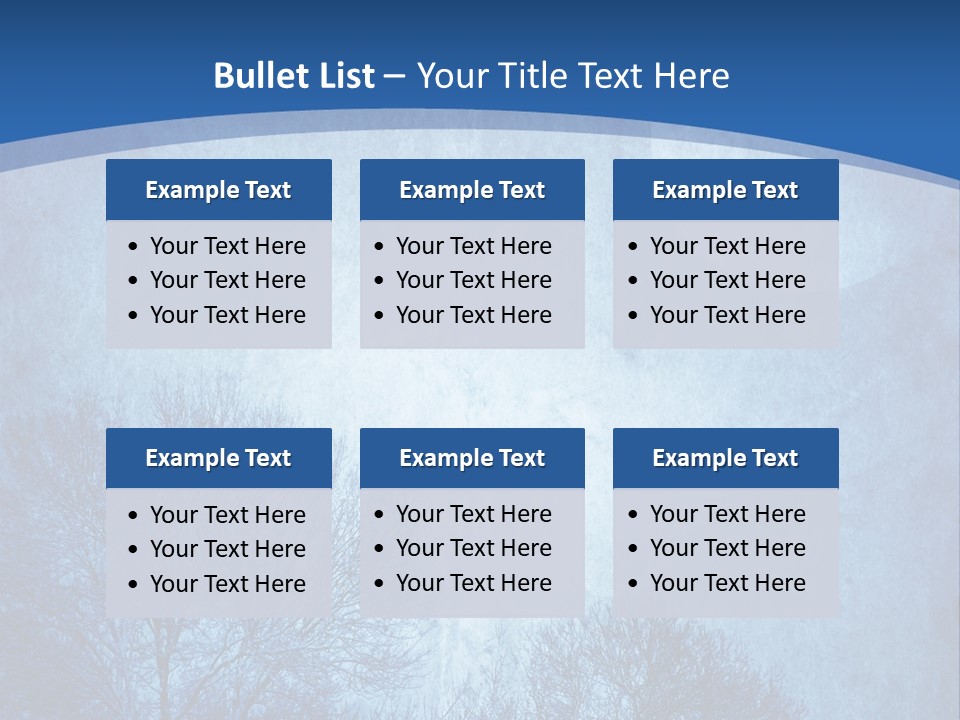 Crescent Hallows Landscape PowerPoint Template