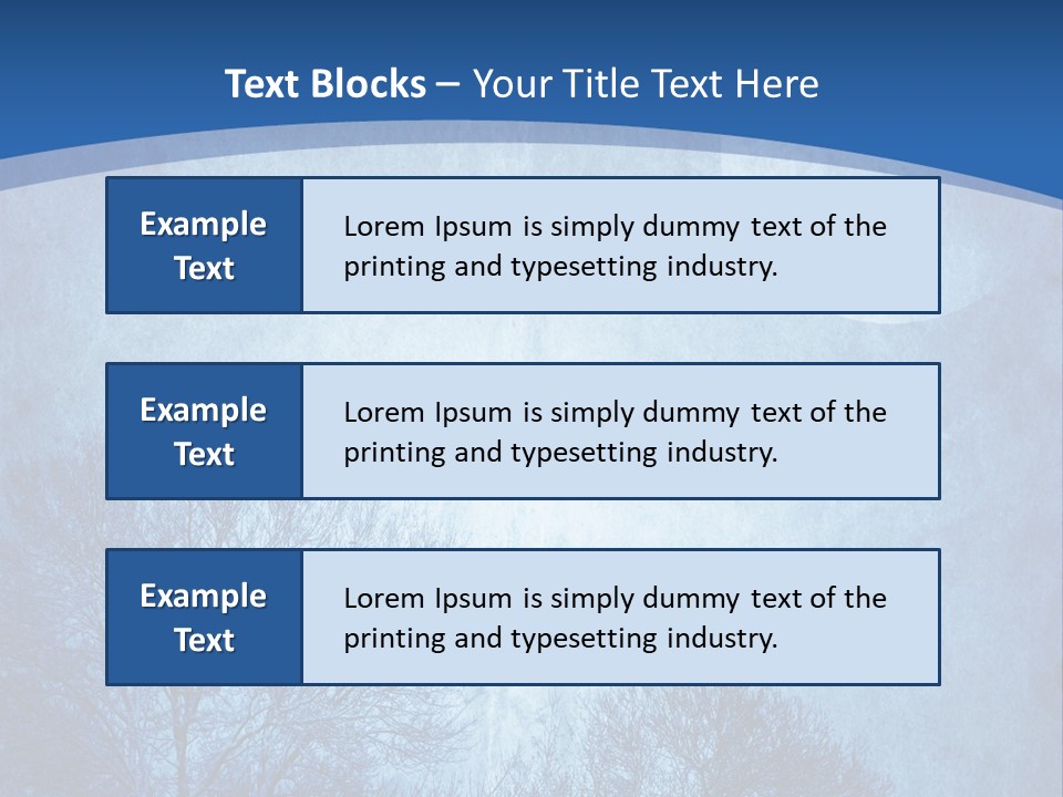 Crescent Hallows Landscape PowerPoint Template