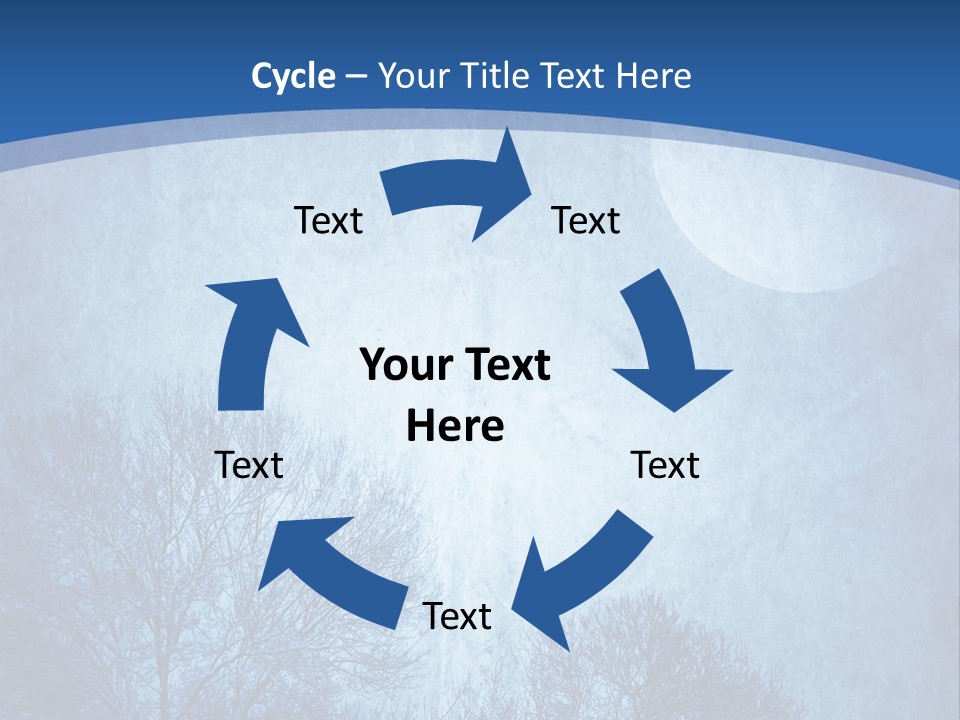 Crescent Hallows Landscape PowerPoint Template