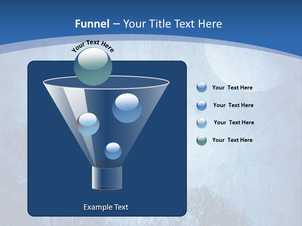 Crescent Hallows Landscape PowerPoint Template