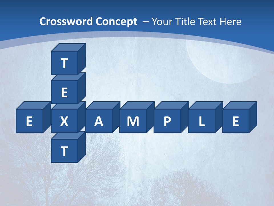 Crescent Hallows Landscape PowerPoint Template