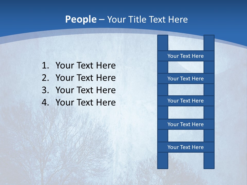 Crescent Hallows Landscape PowerPoint Template