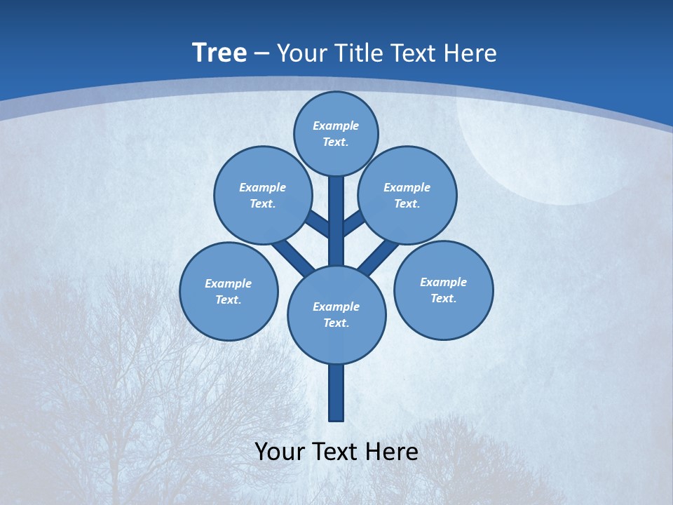 Crescent Hallows Landscape PowerPoint Template