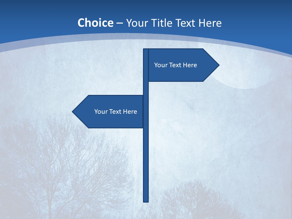 Crescent Hallows Landscape PowerPoint Template