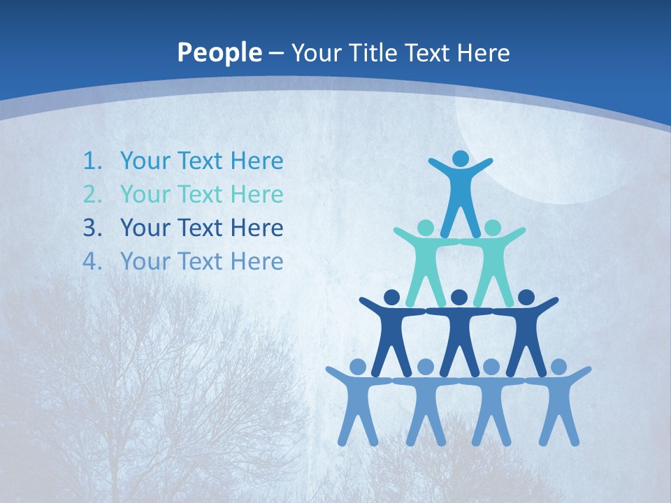 Crescent Hallows Landscape PowerPoint Template