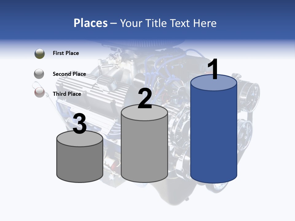 Chrome V8 Engines PowerPoint Template
