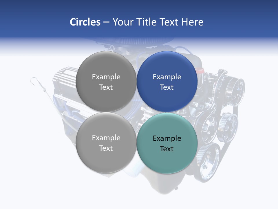 Chrome V8 Engines PowerPoint Template