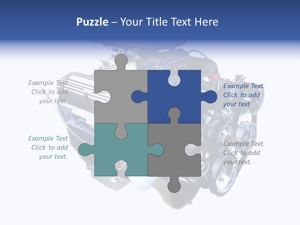 Chrome V8 Engines PowerPoint Template