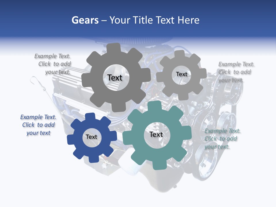 Chrome V8 Engines PowerPoint Template