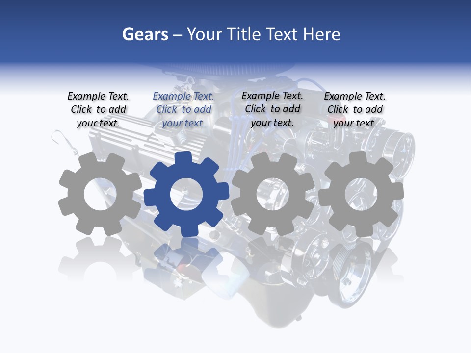 Chrome V8 Engines PowerPoint Template