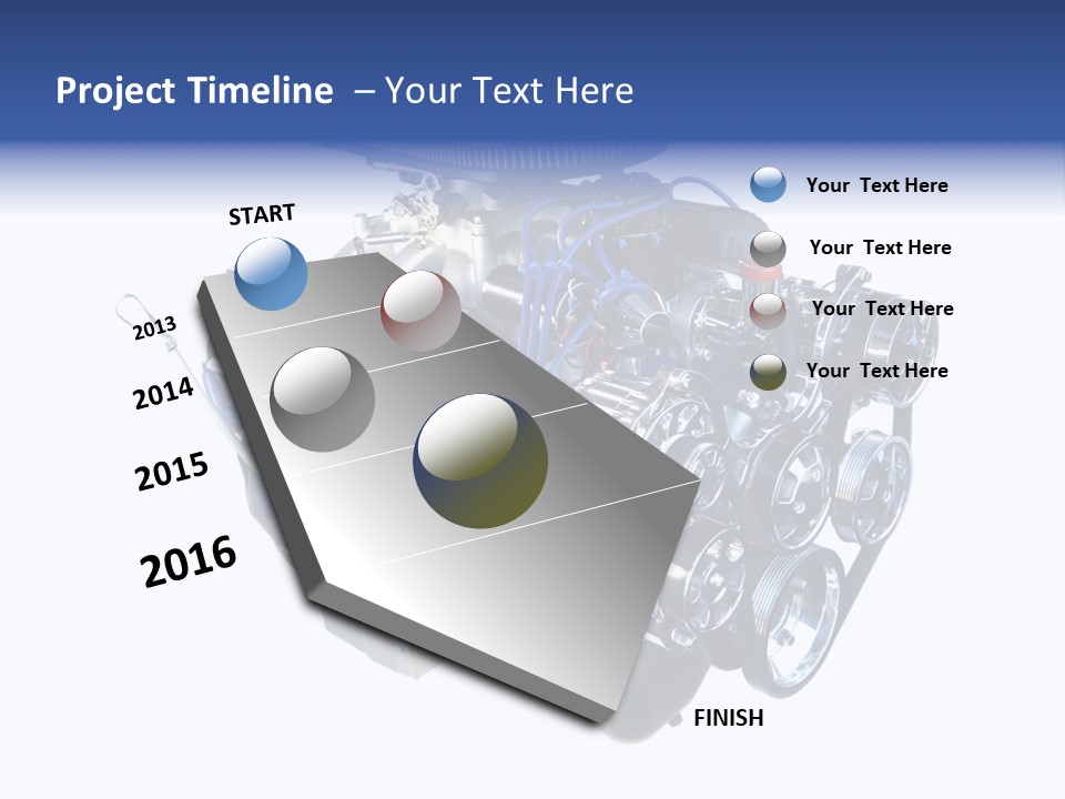 Chrome V8 Engines PowerPoint Template