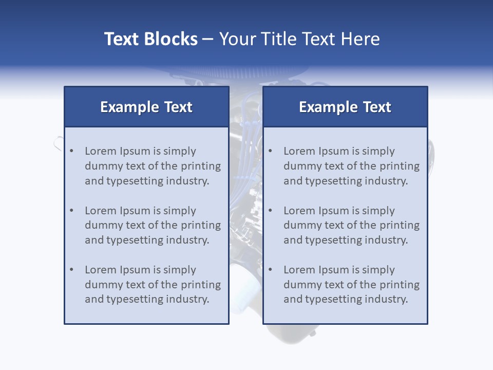 Chrome V8 Engines PowerPoint Template