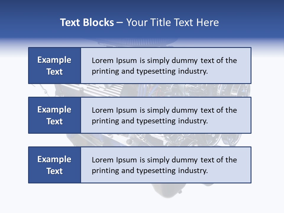 Chrome V8 Engines PowerPoint Template