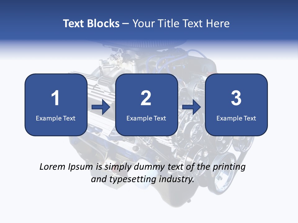 Chrome V8 Engines PowerPoint Template