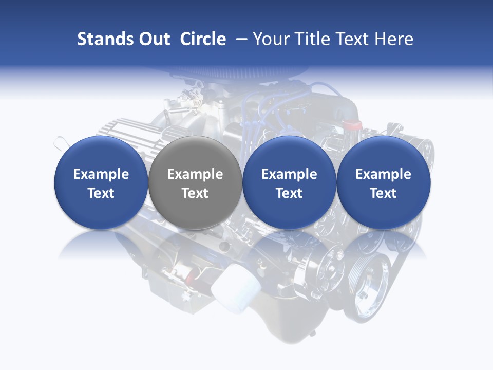 Chrome V8 Engines PowerPoint Template