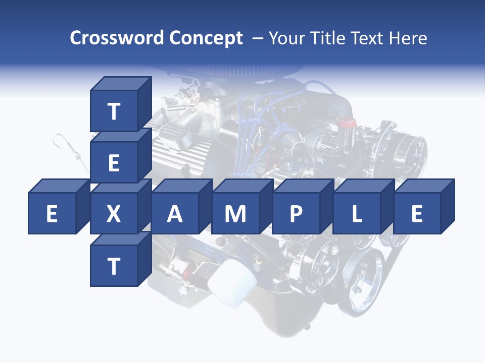 Chrome V8 Engines PowerPoint Template